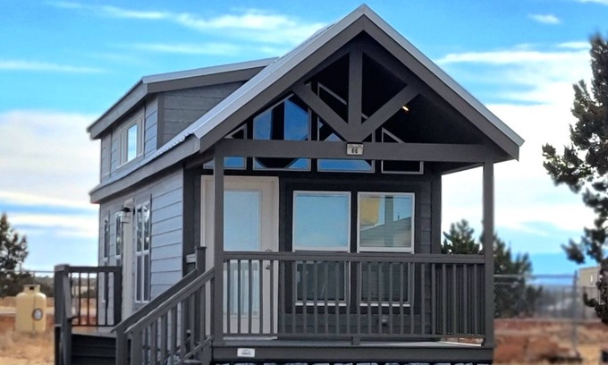 Valle Ski Chalet | 091 Tiny Home near Grand Canyon South Rim Sleeps 8