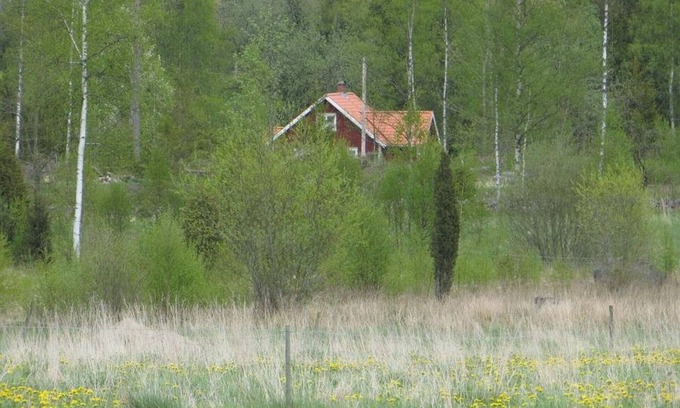 Lonashult Cabin | 10 minutes from Lake Åsnen, Boat at Lake Asnen. Fast Internet, Sleeps 6, Pets OK