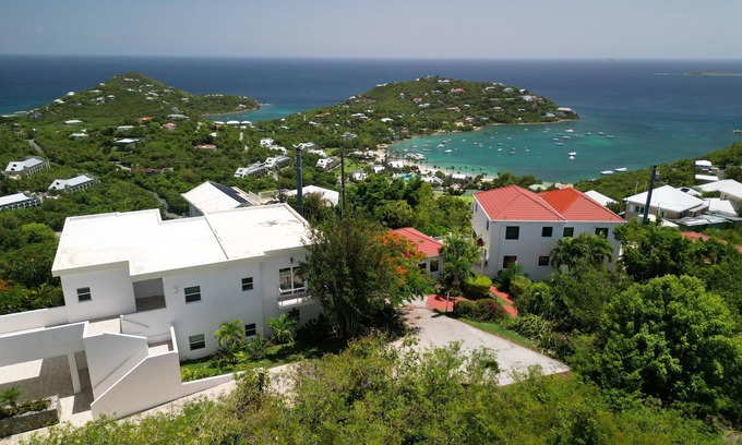 Estate Bethany Apartment | 2 bed, 2 bath with pool access overlooking Cruz Bay