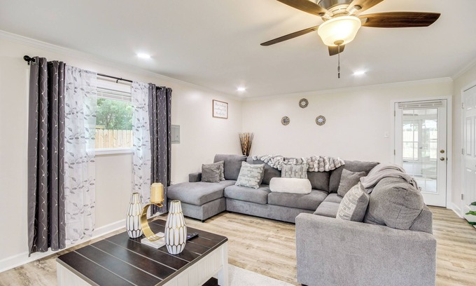 Biloxi House | 2 Mi to Beach & AFB: Family Home in Biloxi