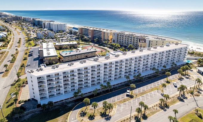Fort Walton Beach Condo | 201AB Seacrest is a Gulf Front 3 BR by RedAwning