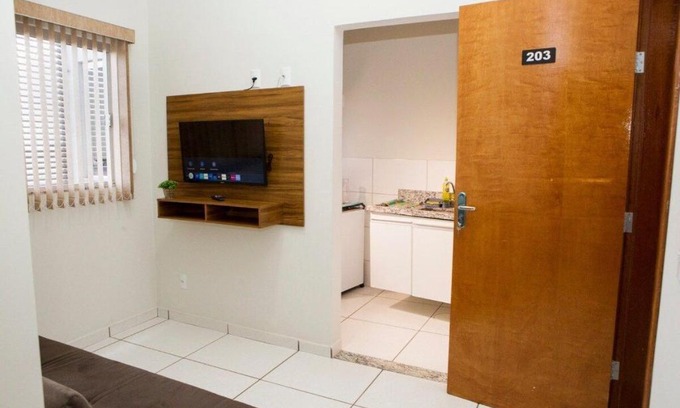 Anapolis Apartment | 203-FLAT-Espaço, conforto. É disso que você precisa!