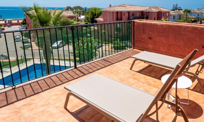 Puerto de la Duquesa Apartment | 2308- 2bedrooms apt with stunning sea view-terrace