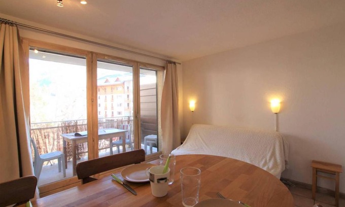 Briancon Apartment | 25 m² Studio flat ∙ 1 bedroom ∙ 4 guests