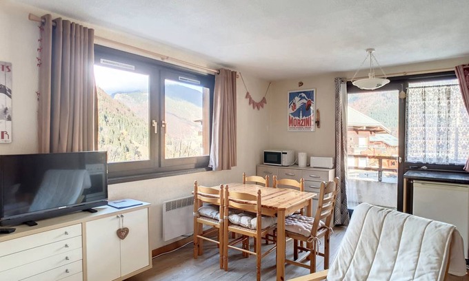 Saint-Jean-dʼAulps Apartment | 28 m² Studio flat ∙ 5 guests
