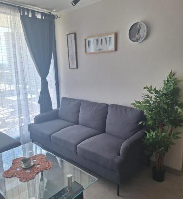 Santiago Apartment | 2H2B I Metro Irarrázaval I Estacionamiento