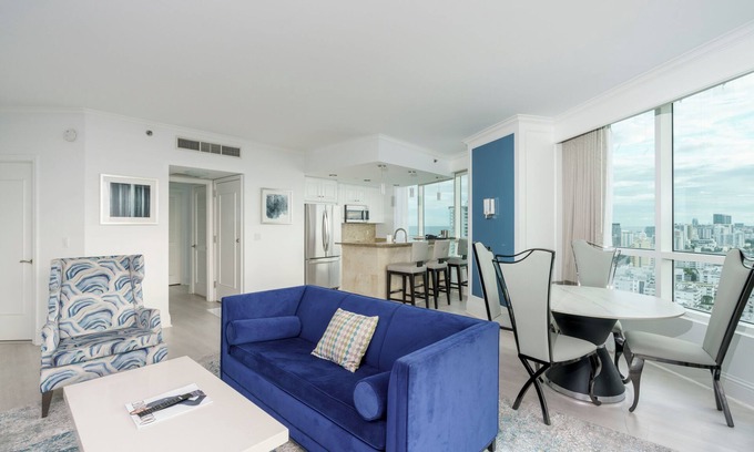 Mid Beach Apartment | 3 bedroom/5 Bathroom in the FONTAINEBLEAU HOTEL (3 unit suite)