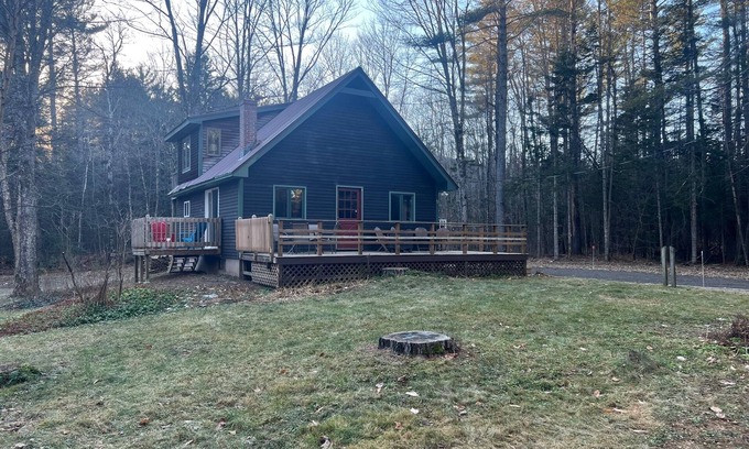 Sunday River Area Cabin | 3bed/1bath Ski Camp located One Mile from base lodges.