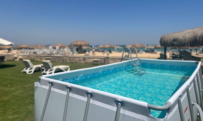 Ain Sokhna Apartment | 4-BR Beachfront Villa Private Pool On Red Sea !