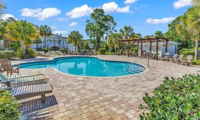 Pawleys Island Condo | 4 Bedrooms, 3 Full Baths, Pawleys Island Condo: 2-minute drive to private beach