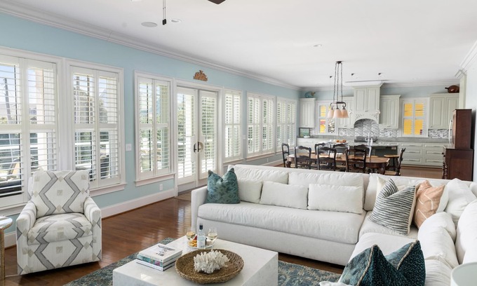 Folly Beach House | 4 BR with OCEAN VIEWS, SLEEPS 8 and PET-FRIENDLY