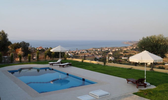 Gozubuyuk Villa | 5-bedroom villa with private swimming pool and incredible mountain & beach views
