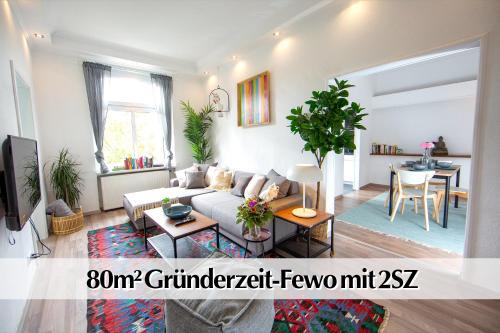 Andreasvorstadt Apartment | 80m2 3R Wohnung mit privatem Parkplatz, Kingsize Betten, Smart-TV, etc