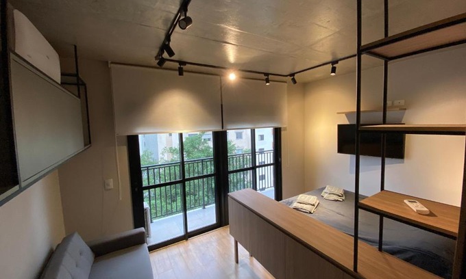Consolacao Apartment | 82 New studio next Paulista Av, fast wifi and balcony