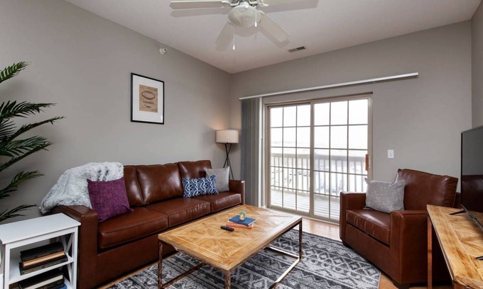 Ames Apartment | 93 m² Apartment ∙ 1 bedroom ∙ 2 guests