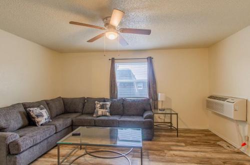 Lawton Apartment | A bedroom in close proximity to Fort Sill