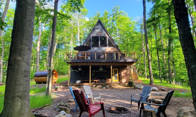 Bellaire Apartment | `A-Frame of Mind` Chalet