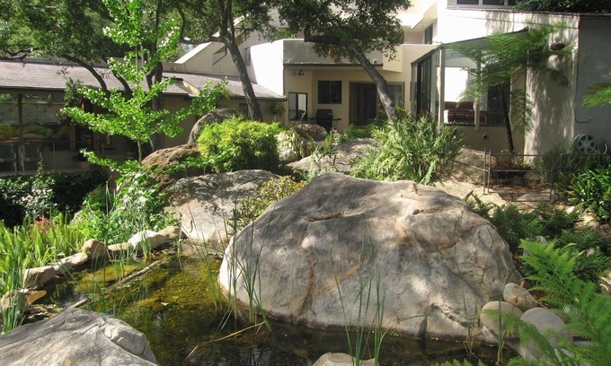 Mission Canyon House | A Serene Home on Tree Lined Mission Creek in the Middle of Nature