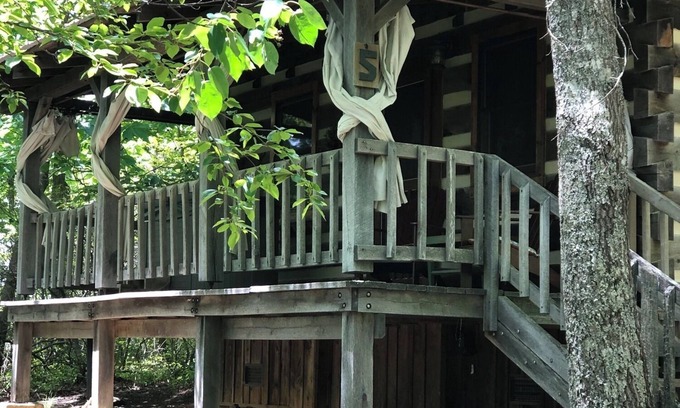 Piper Gap Cabin | A Unique Bed and Breakfast.Log Cabins, with Hot Tubs and Breakfast Delivered Each Morning :)