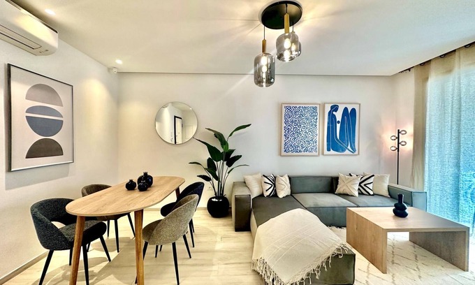 La Marsa Apartment | A12 Stylish and Modern 2bds in La Marsa