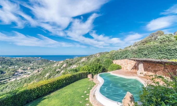 Cala di Volpe Villa | Abbiadori Sertula di Porto Cervo con Vista del Mare