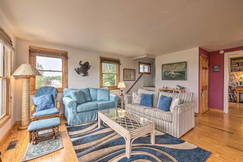Southwest Harbor House | Acadia National Park Home with Deck and Ocean View!