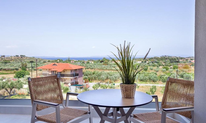 Sithonia Apartment | AENAON view