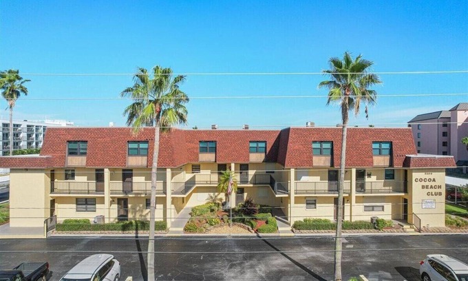 Avon By The Sea Condo | Affordable ONE BR Main Floor Condo RIGHT ON THE BEACH w/KING Bed & Heated POOL!