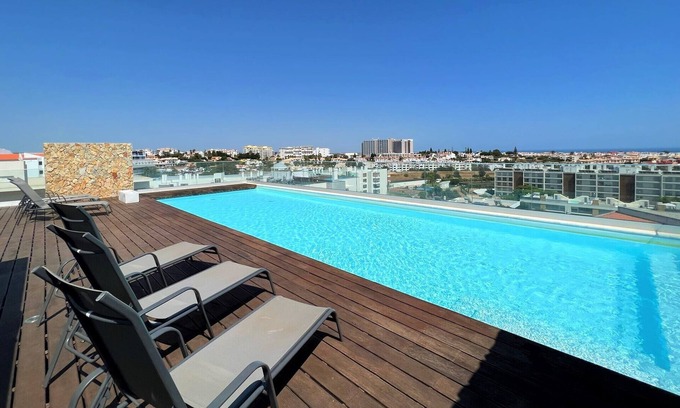 Correeira Apartment | Albufeira Panoramic View 2 With Pool
