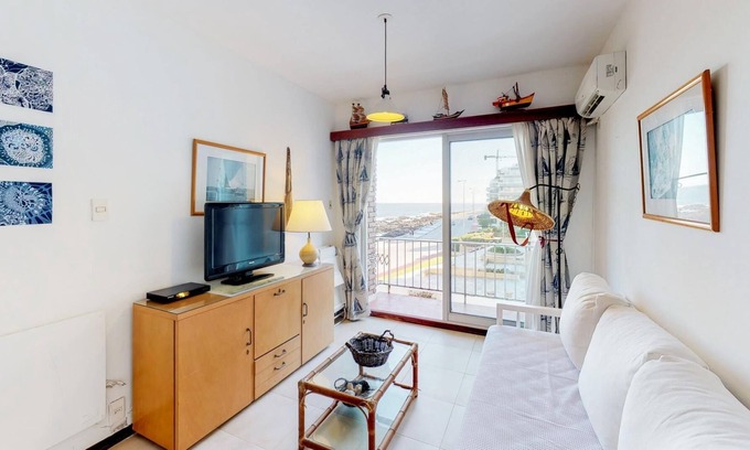 Punta del Este Apartment | Alojamiento en Miami Beach, Apart. 3 vista al mar