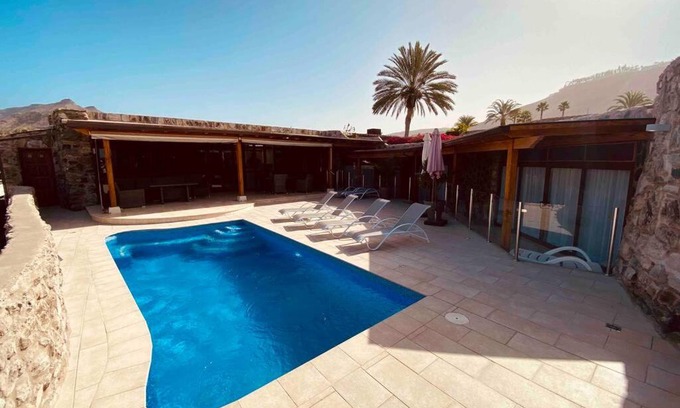 Mogan Villa | Anfi Tauro Golf Villa with private heated pool