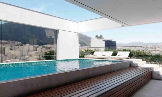 Centro Apartment | AP 1607 vaga piscina academia coworking