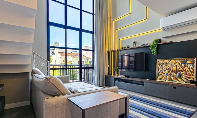 Jurere Apartment | Ap a Cond. w/Pool and Gym, 350m the Beach Jpr212