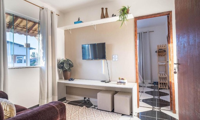 Rio das Ostras Apartment | Ap lindo, decorado a 300m da praia | ROPJ02