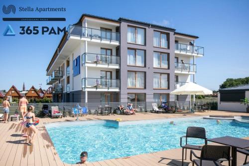 Sarbinowo Apartment | Apartament Nefryt z basenem - 365PAM