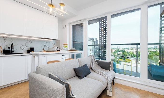 Katowice Apartment | Apartament Tower by Kairos Apartments