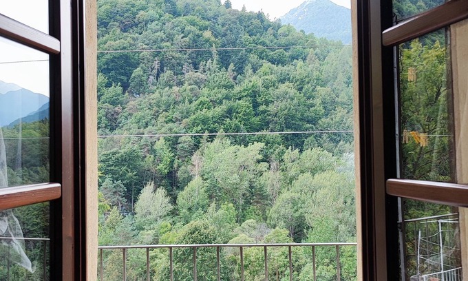 Macra Apartment | Apartment in the mountains with a splendid view of the Maira valley