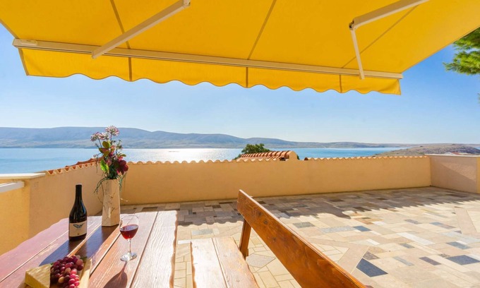 Zubovici Apartment | Apartment Marva 3 with sea view and free air conditioning