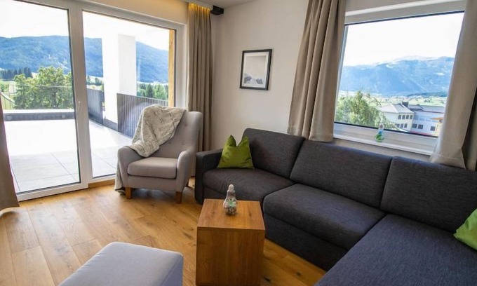 Mariapfarr Apartment | Apartment Saturn Durchgangszimmer in Mariapfarr - 6 persons, 2 bedrooms