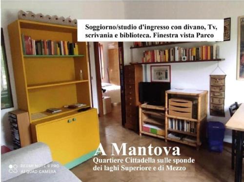 Mantua Apartment | Appartamento trilo fronte Parco con parking e uso bici gratis Check out h18