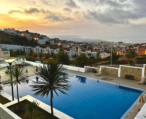 M'diq Apartment | Appartement avec piscines et vue sur mer M'diq