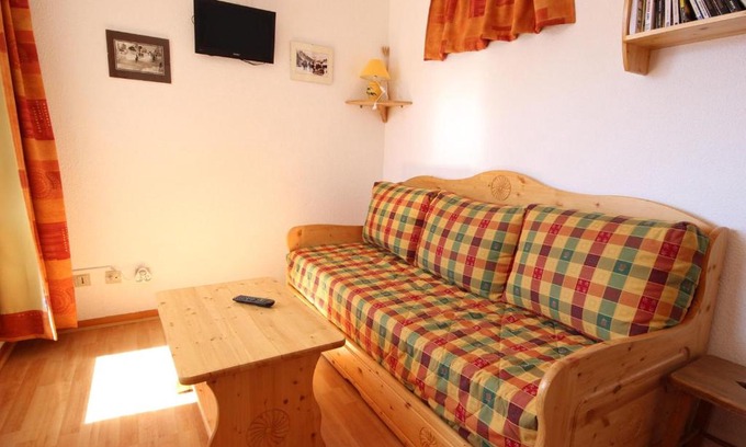 Vallandry Apartment | Appartement cosy 2 pièces 4 pers. à Vallandry - Balcon, près des pistes et commerces - FR-1-411-78