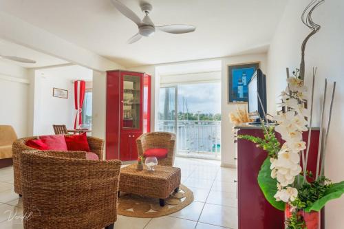 Pointe-a-Pitre Apartment | Appartement cosy vue sur la Marina