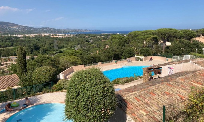 Cogolin Apartment | Appartement vue mer golfe de Saint-Tropez