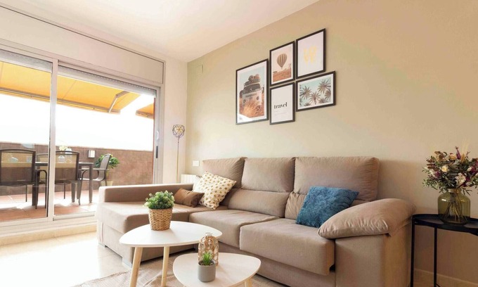 Olivella Apartment | Apto-Gran Terraza, 10min Sitges,35min Barcelona,WIFI
