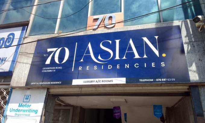 Colombo Hotel | Asian Residencies - Grandpass