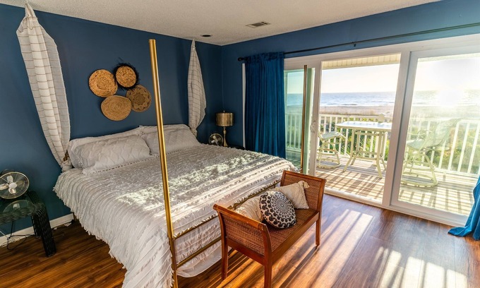 Tybee Island Condo | Atlantic Sunrise ~ Oceanfront, Beachfront, Pools