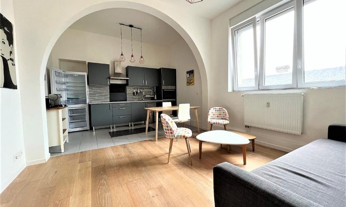 Barbatre Apartment | AUGUSTINS appartement T2 lumineux proche Cathédrale