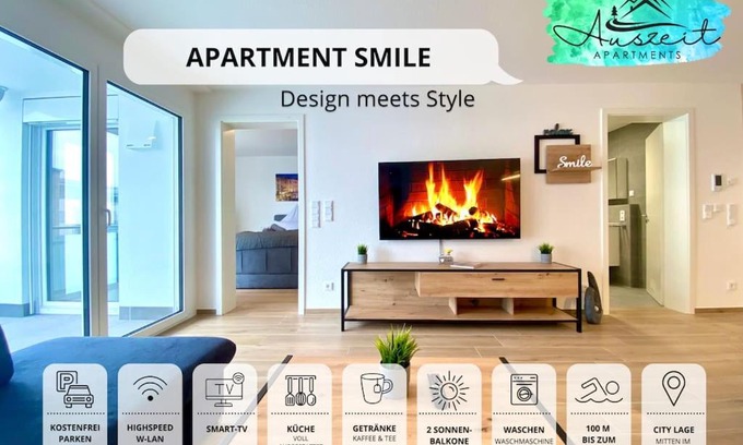 Friedrichshafen Apartment | Auszeit Apartment SMILE