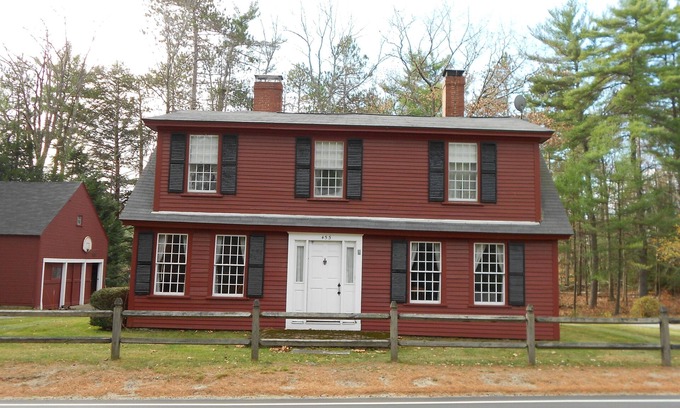 Greenfield House | Authentic Red Farm House On Zephyr Lake, Beautiful In All Seasons!
